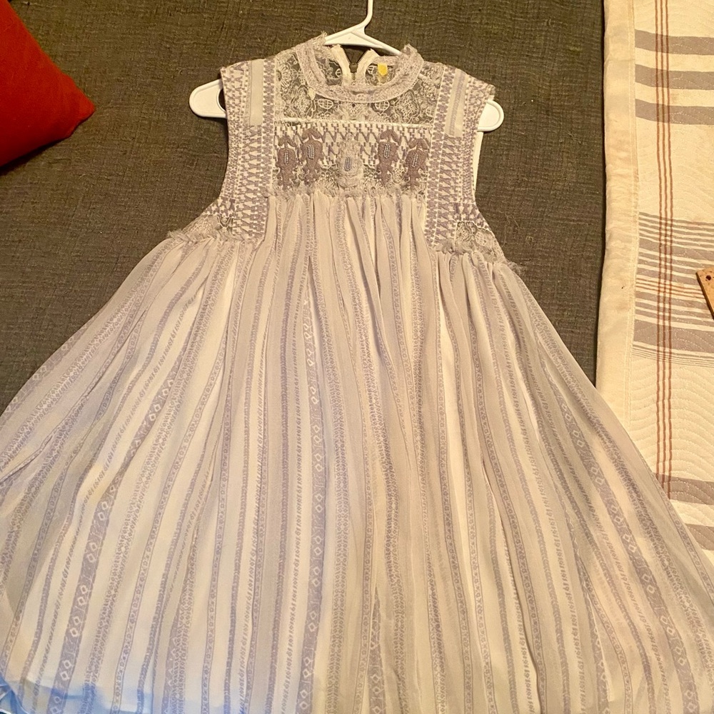 Free People Penny Georgette Babylon Dress M